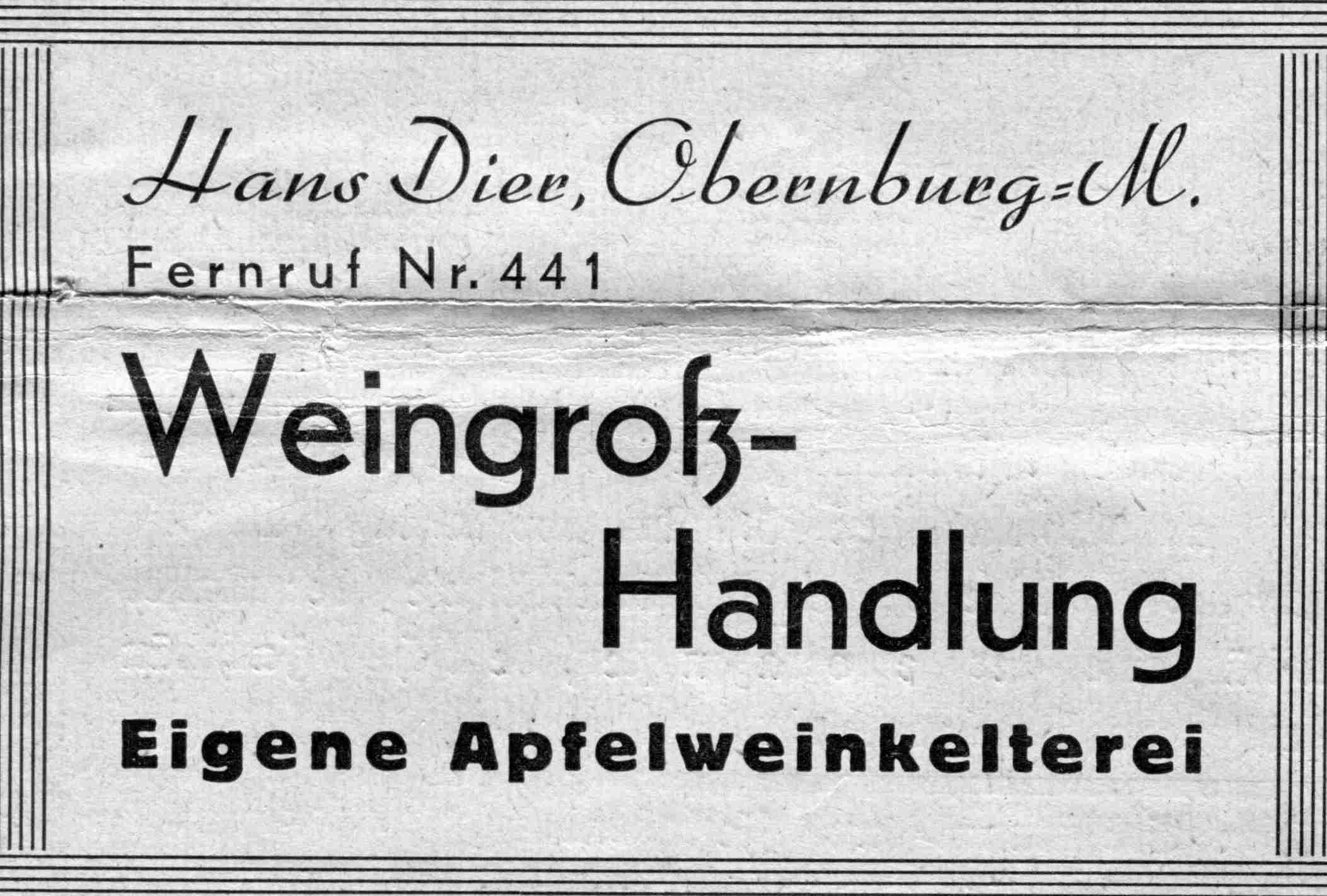 Keltern Dier Werbung 2