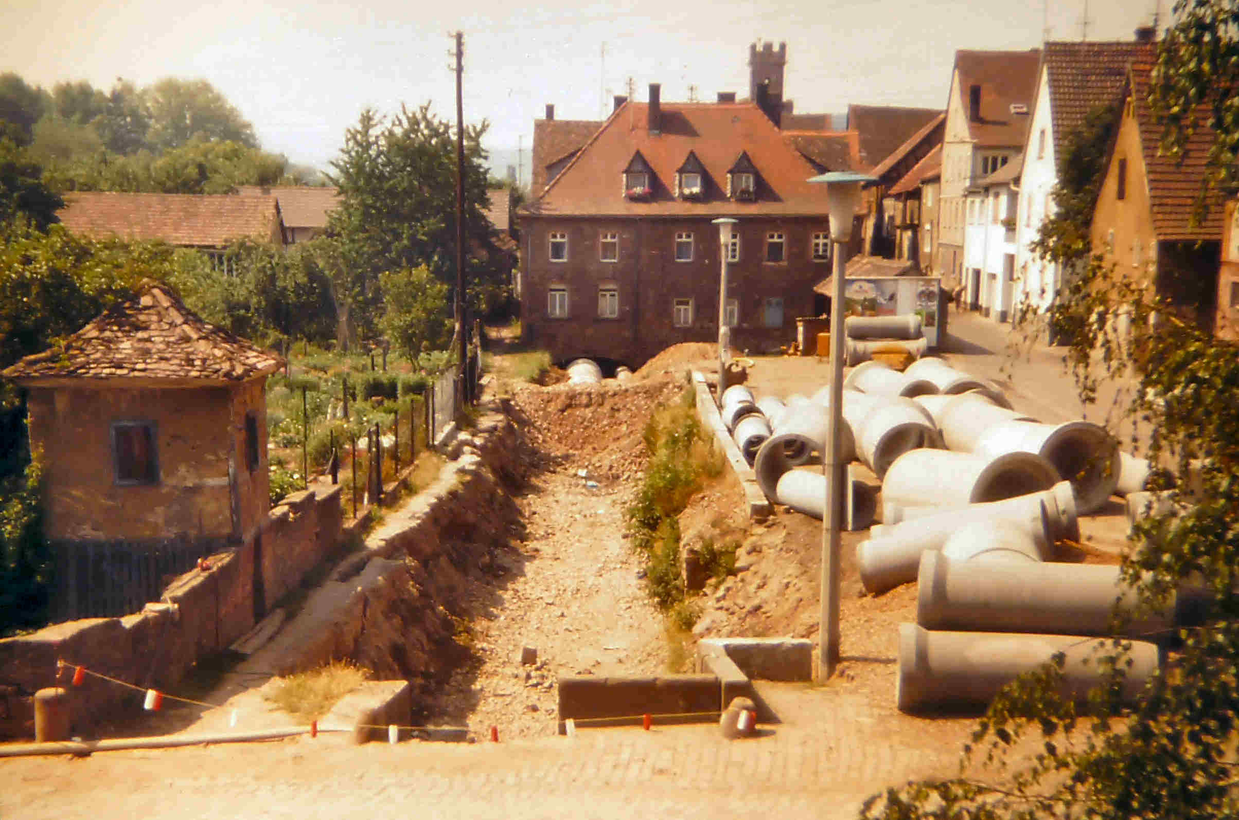 Kochsmhle Mhlbach wird zugefllt