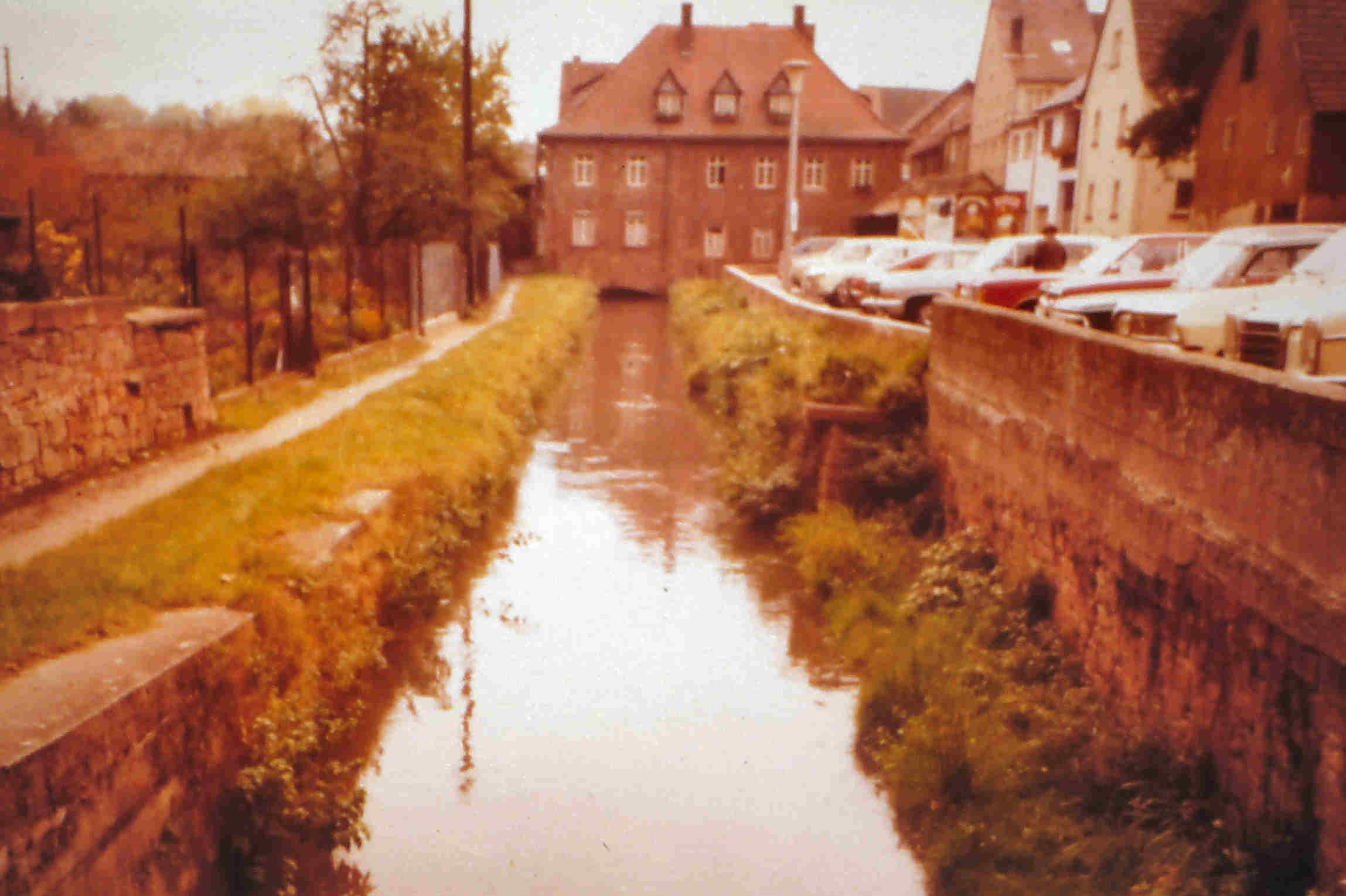 Kochsmhle alt von Brcke aus