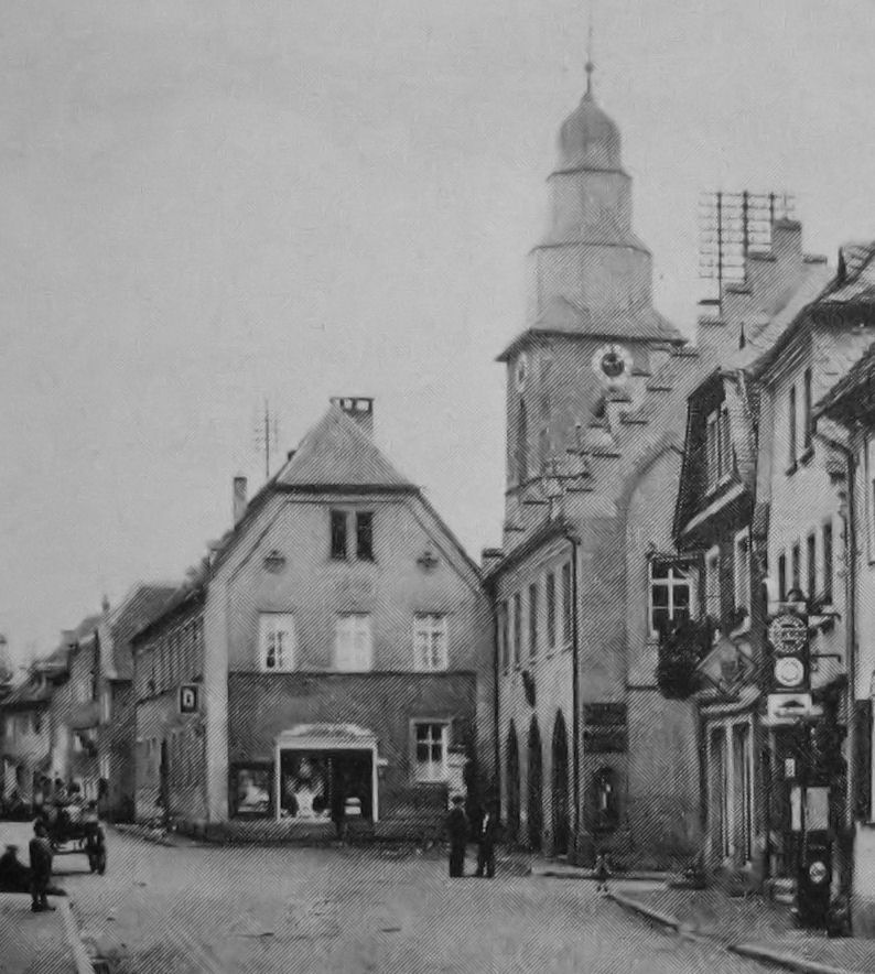 Rathaus mit Rupp verputzt