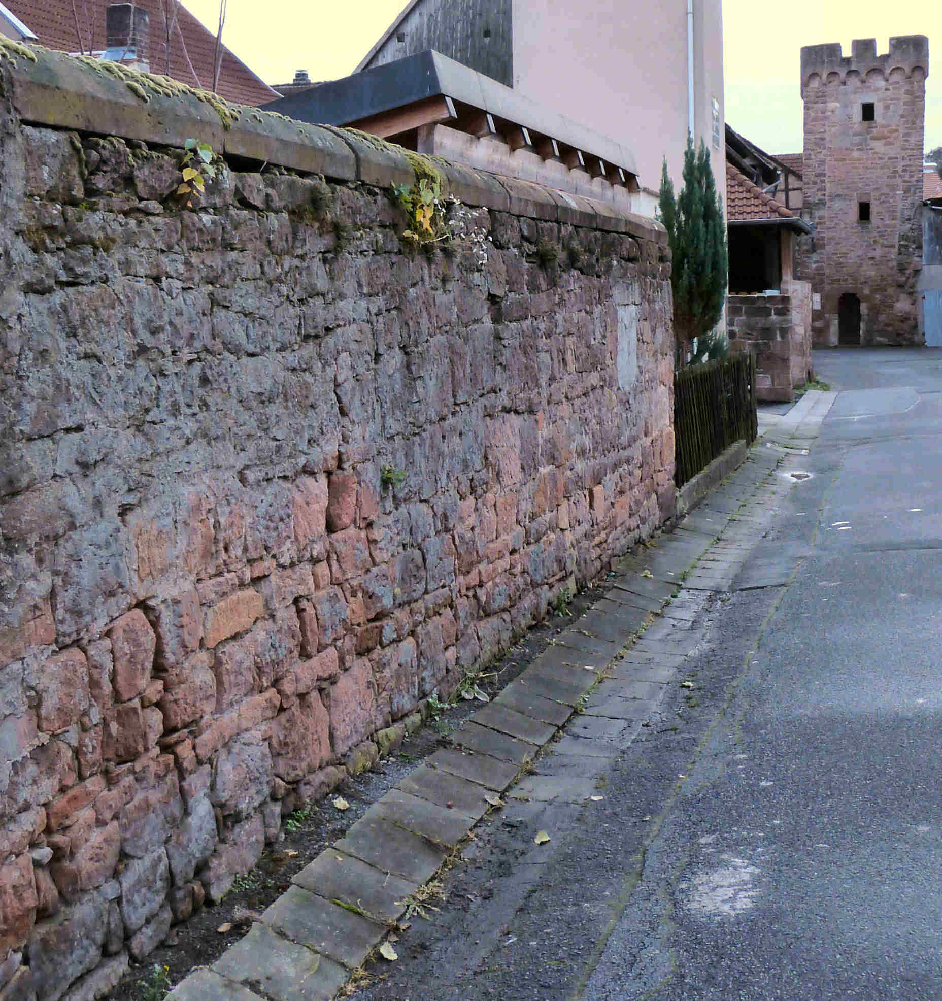 Stadtbefestigung Zwingermauer