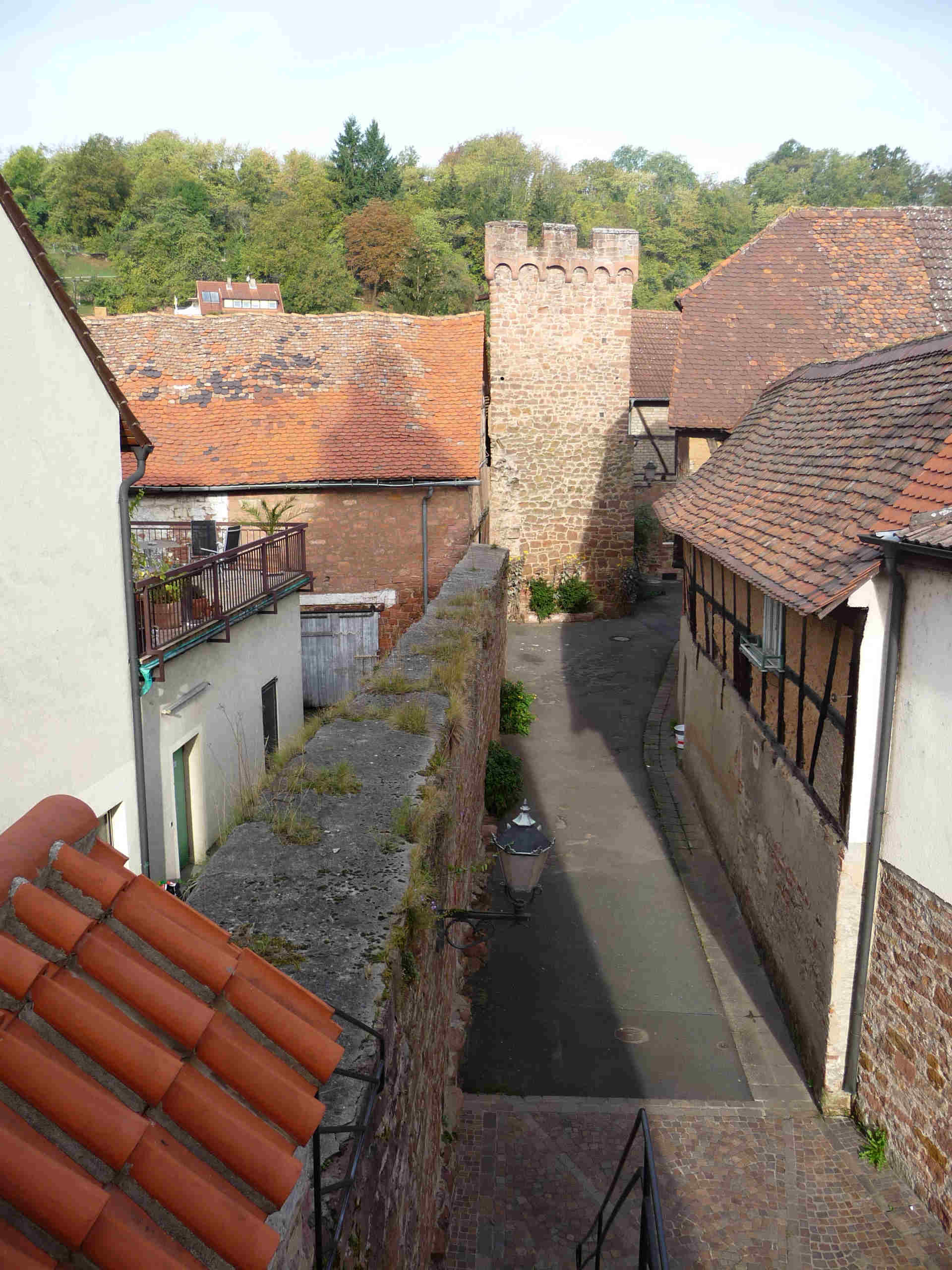 T_Tschenturm Blick vom Oberen Tor aus