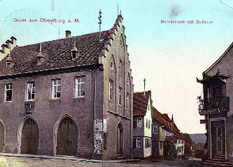 2018_42_1 Rathaus Mainstrae Benninger alt coloriert